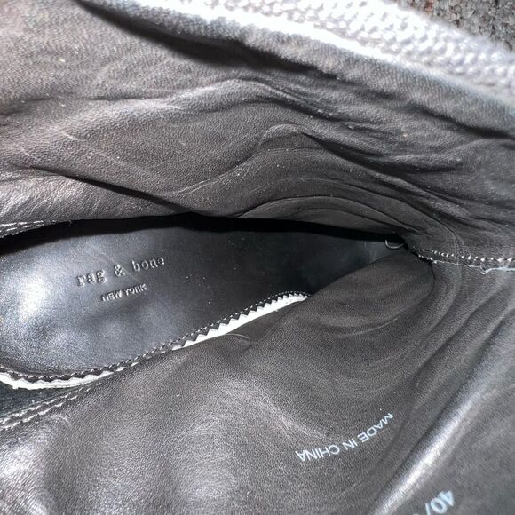 Drop $⬇️Rag & Bone • Authentic• canvas ankle boots 10 - Picture 4 of 10